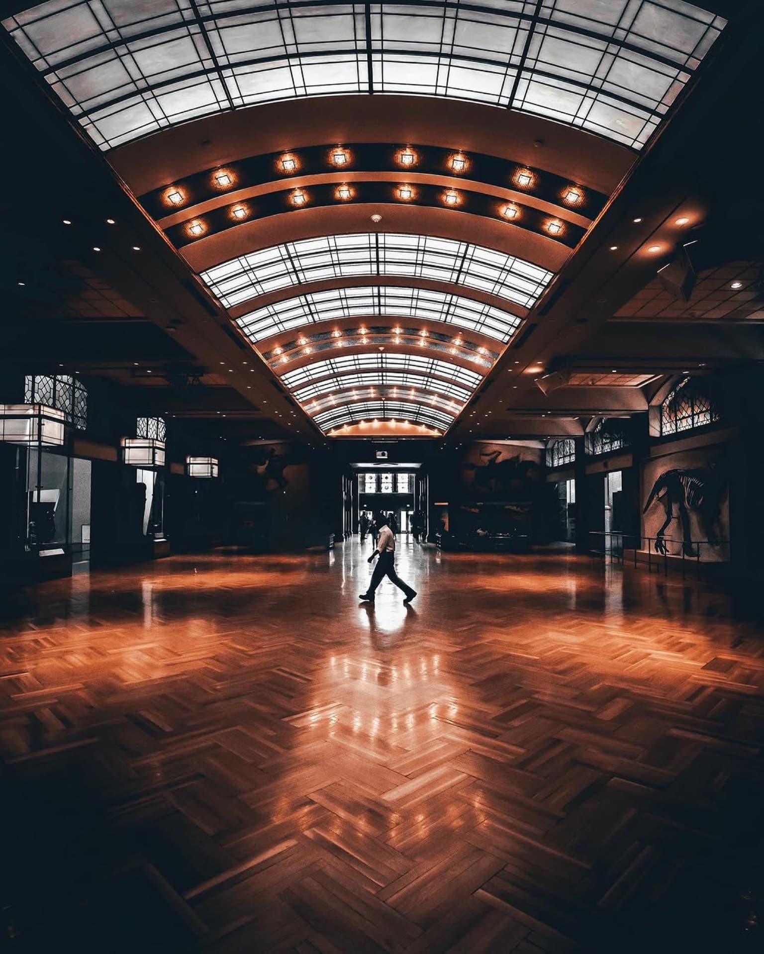 walking by